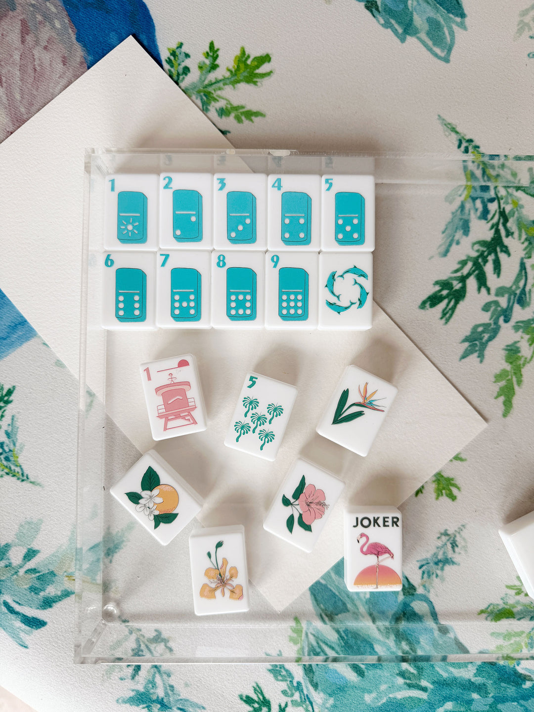 Three Oh Five - Miami Mahjong Set