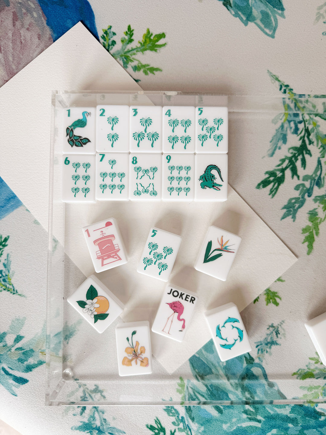 Three Oh Five - Miami Mahjong Set