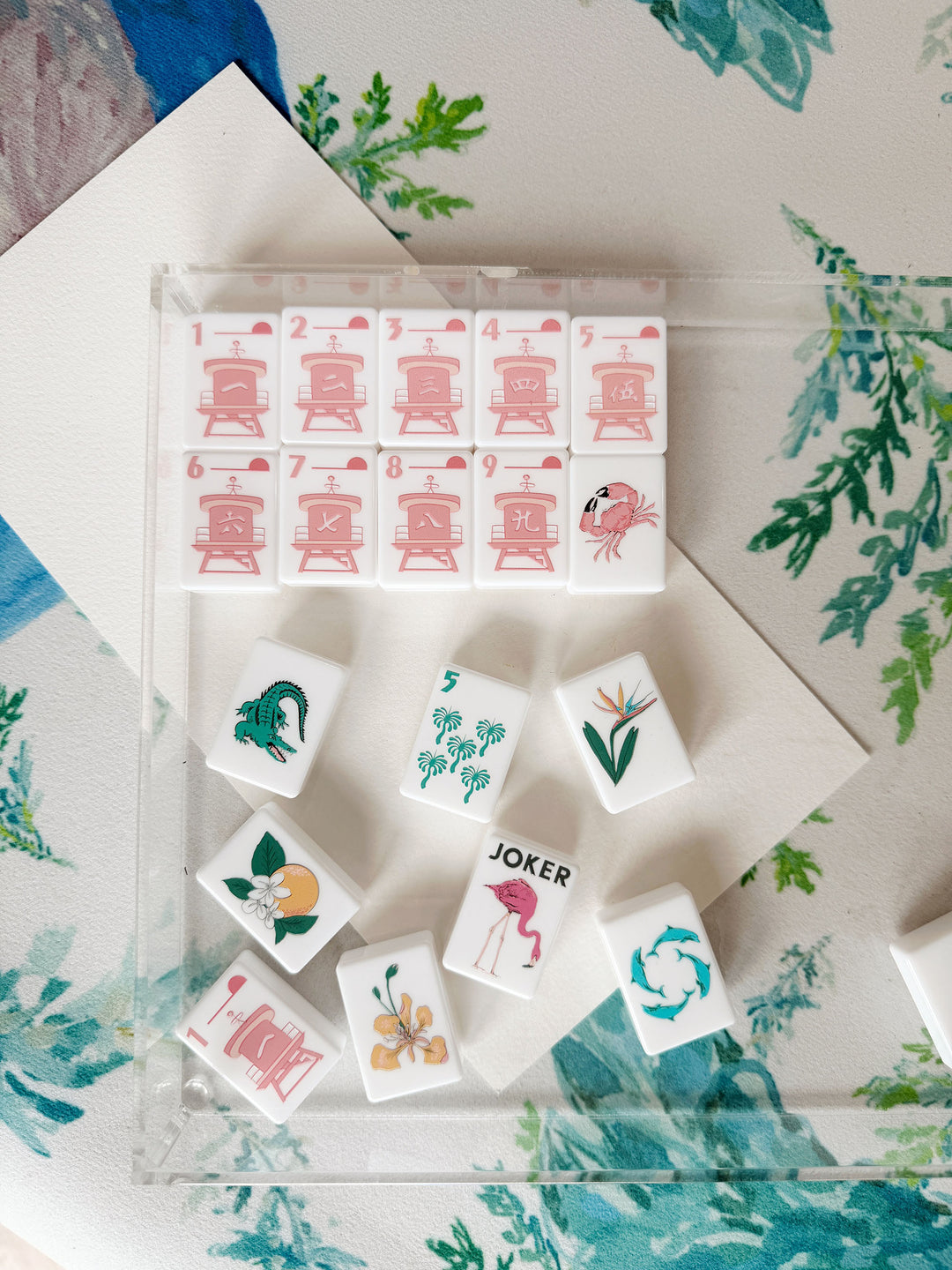 Three Oh Five - Miami Mahjong Set