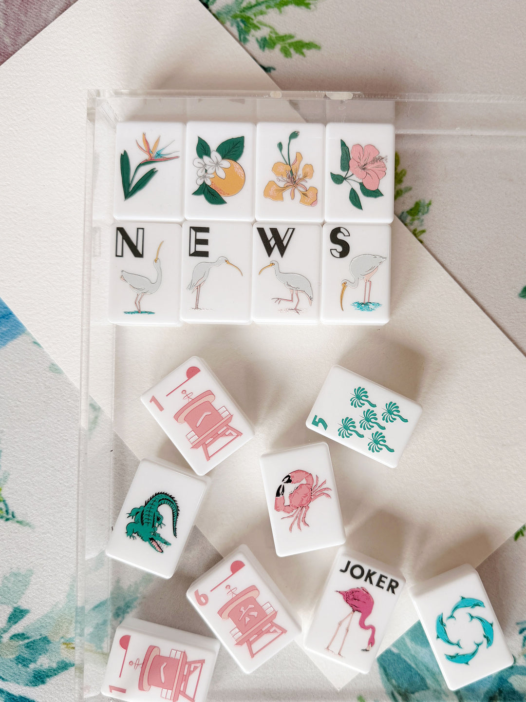 Three Oh Five - Miami Mahjong Set