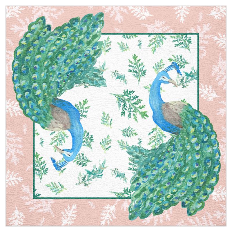 Three Oh Five Peacock Mahjong Mat