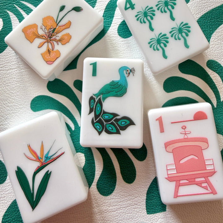 Three Oh Five - Miami Mahjong Set